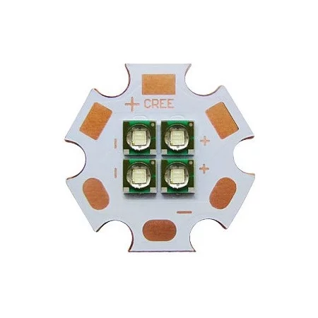 LED dioda Cree XPE XP-E 12W PCB, 6V, zelena 530-535nm |
