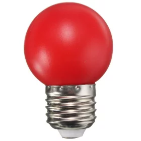 LED dekorációs izzó 1W, piros | AMPUL.eu