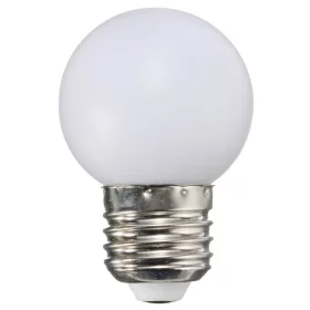 Bec decorativ LED 1W, alb | AMPUL.eu