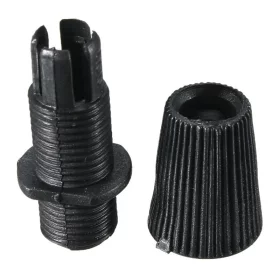 Grommet de cablu cu clemă M10, negru | AMPUL.eu
