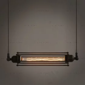 Lampa wisząca retro LONG300V, styl industrialny | AMPUL.eu
