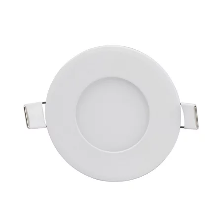 LED ceiling luminaire for plasterboard round 3W, white