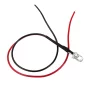 LED Diode 5mm with resistor, 20cm, Warm White | AMPUL.eu