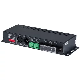 Controller DMX 512 per strisce RGB, 24 canali 3A | AMPUL.eu