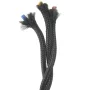 Retro cable spiral, conductor with textile cover 3x0.75mm²