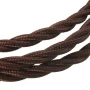 Retro kabel spirálový, vodič s textilním obalem 3x0.75mm