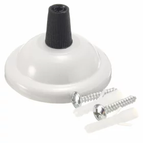 Top part of pendant luminaire, cable cover 55mm, white |