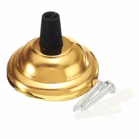 Top part of pendant luminaire, cable cover 55mm, brass |