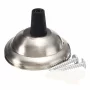 Top part of pendant luminaire, cable cover 55mm, stainless