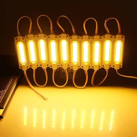 Módulo LED COB, 2W, amarillo