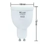 MI-Light LED bulb GU10 controlled via 2,4Ghz, RGB White