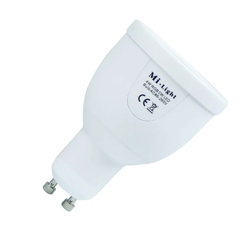 lampe Fordøjelsesorgan Retningslinier MI-Light LED bulb GU10 controlled via 2.4Ghz, RGB Solid