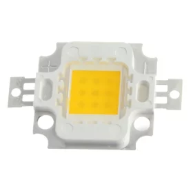 Dioda LED SMD 10W, ciepła biel 3000-3500K, AMPUL.eu