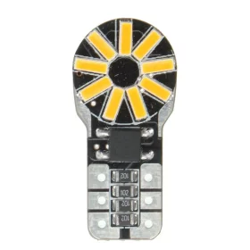 LED 18x 3014 SMD pistorasia T10, W5W - keltainen | AMPUL.eu