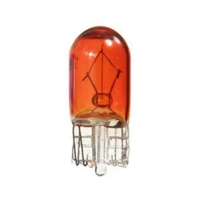 Halogénová žiarovka s päticou T10, 5W, 12V - Oranžová |