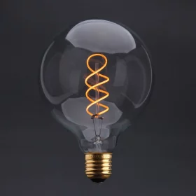 Design retro pære LED Edison G125 4W, fatning E27 | AMPUL.eu