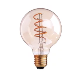 Dizajnová retro žiarovka LED Edison G80 4W, pätica E27 |