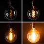 Dizajnová retro žiarovka LED Edison A19 3W, pätica E27 |