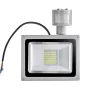 Vodeodolný LED reflektor s led čidlom, 30w, IP65, biela |