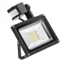 Waterproof LED spotlight with PIR sensor, 30W, IP65, warm