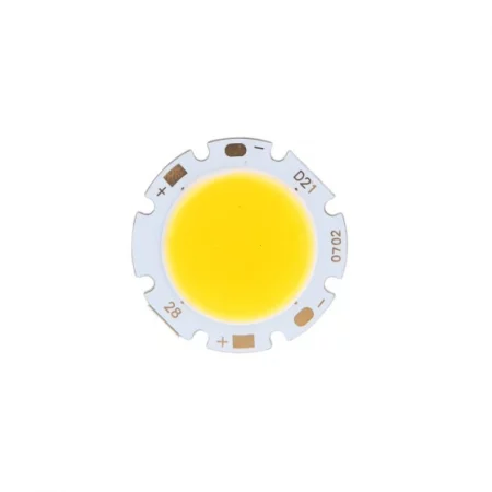 Diodă COB LED 7W, alb cald | AMPUL.eu