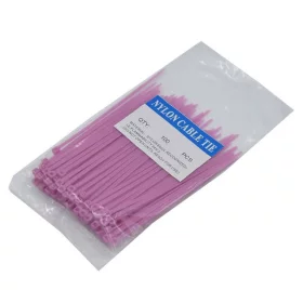 Tightening straps nylon 3x100mm, light purple | AMPUL.eu