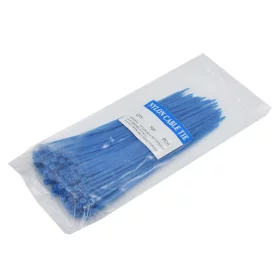 Correas de nylon 3x100mm, azul | AMPUL.eu
