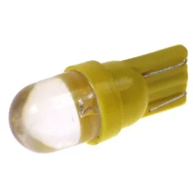 LED 10mm patice T10, W5W - Žlutá, AMPUL.eu