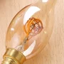 Design retro izzó LED Edison F1 gyertya 3W, E14 foglalat |