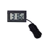 Digital termometer med externt nummer 1 meter lång. Temperaturområde -50 °C - 110 °C.
