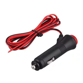 Car plug with switching, 1.5 m cable, AMPUL.eu