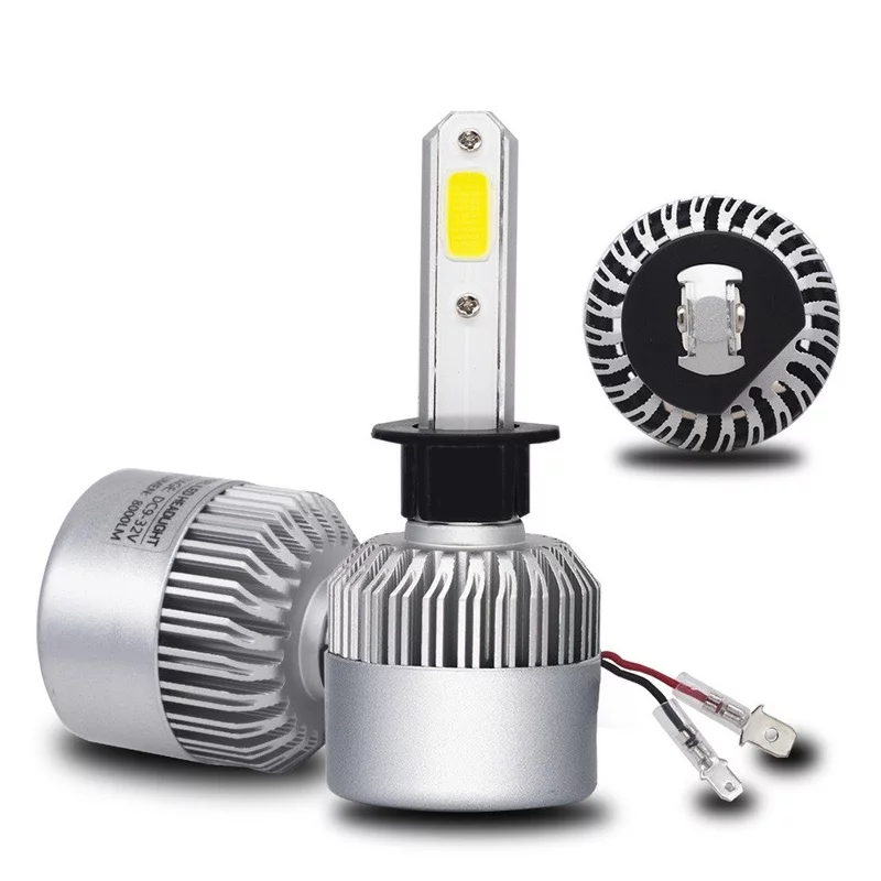 2 pièces H4 ampoule LED de voiture support de culot (pas de