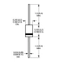 Rectifying Schottky diode SB260 | AMPUL.eu