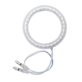 LED obroč s prekrivanjem premera 145 mm - Bela | AMPUL.eu