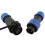 SP13, IP68 waterproof cable connector, 2-pin | AMPUL.eu