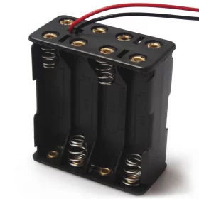 Battery box for 8 AAA batteries, 12V | AMPUL.eu