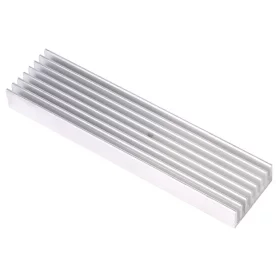 Aluminium-Kühlkörper 100x25x10mm | AMPUL.eu