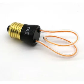 Bec retro de design LED Edison Y40 4.5W, filament, soclu