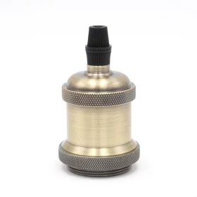 Retro socket E27 HQL F, bronze | AMPUL.eu