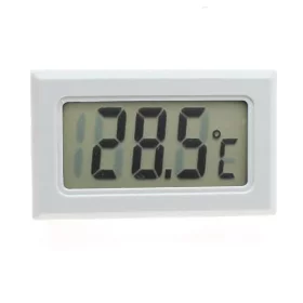 Digitális hőmérő -50°C - 110°C, fehér színű | AMPUL.eu