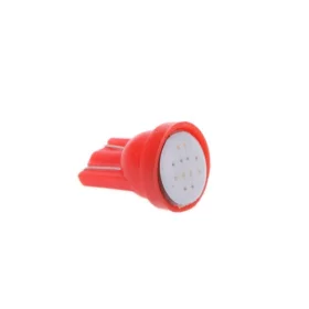 COB LED T10, W5W 1W - punainen | AMPUL.eu