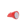 COB LED T10, W5W 1W - piros | AMPUL.eu