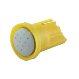 COB LED T10, W5W 1W - Žltá | AMPUL.eu
