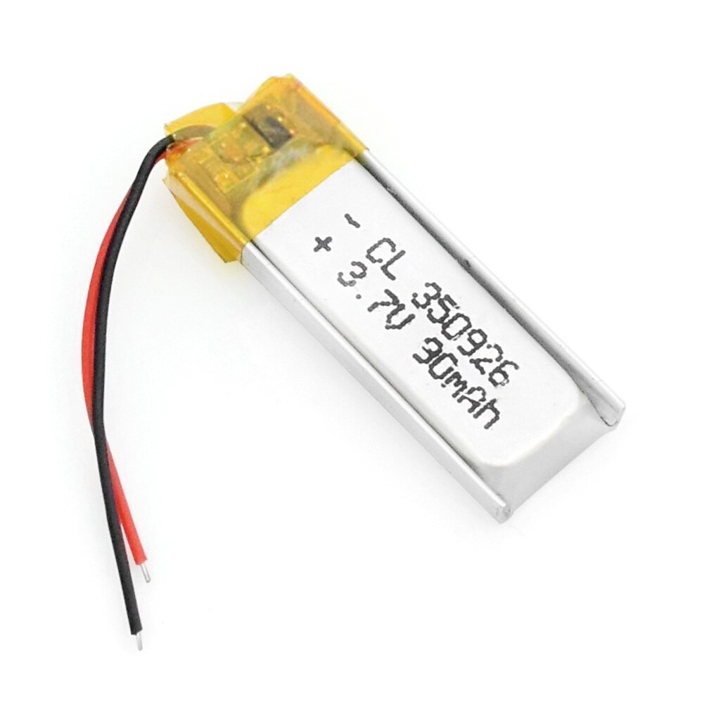 Li-Pol baterie 90mAh, 3.7V, 350926