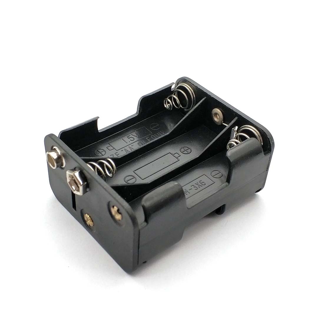 Bateriový box pro 6 kusů AA baterie, 9V