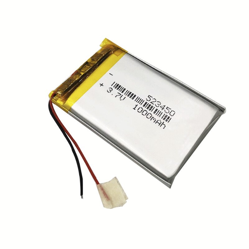 Li-Pol baterie 1000mAh, 3.7V, 523450