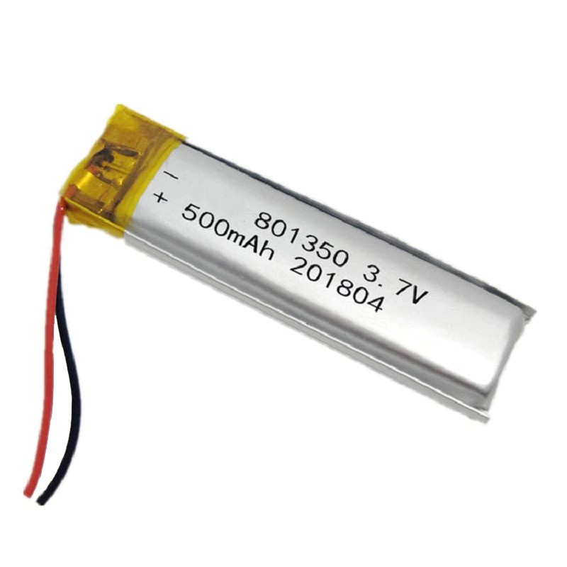 Li-Pol baterie 500mAh, 3.7V, 801350