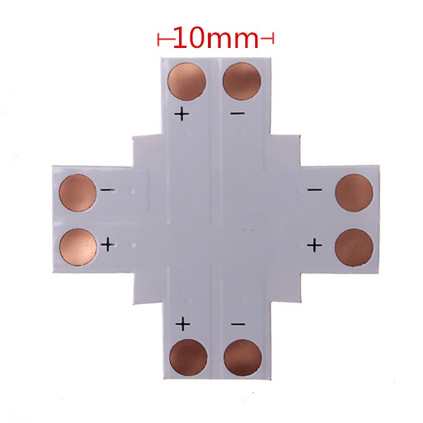 Kříž pro LED pásky, 2-pin, 10mm