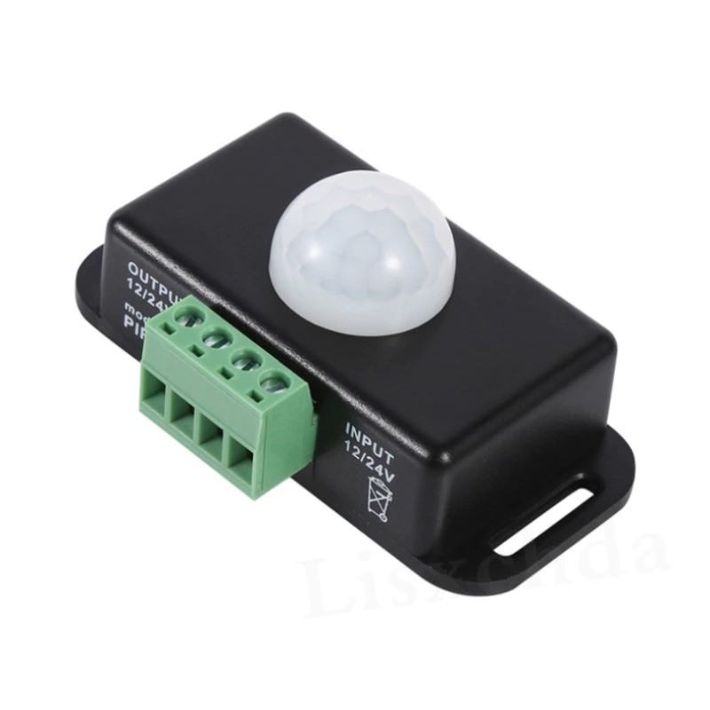 PIR-8 čidlo 12V/24V, černé