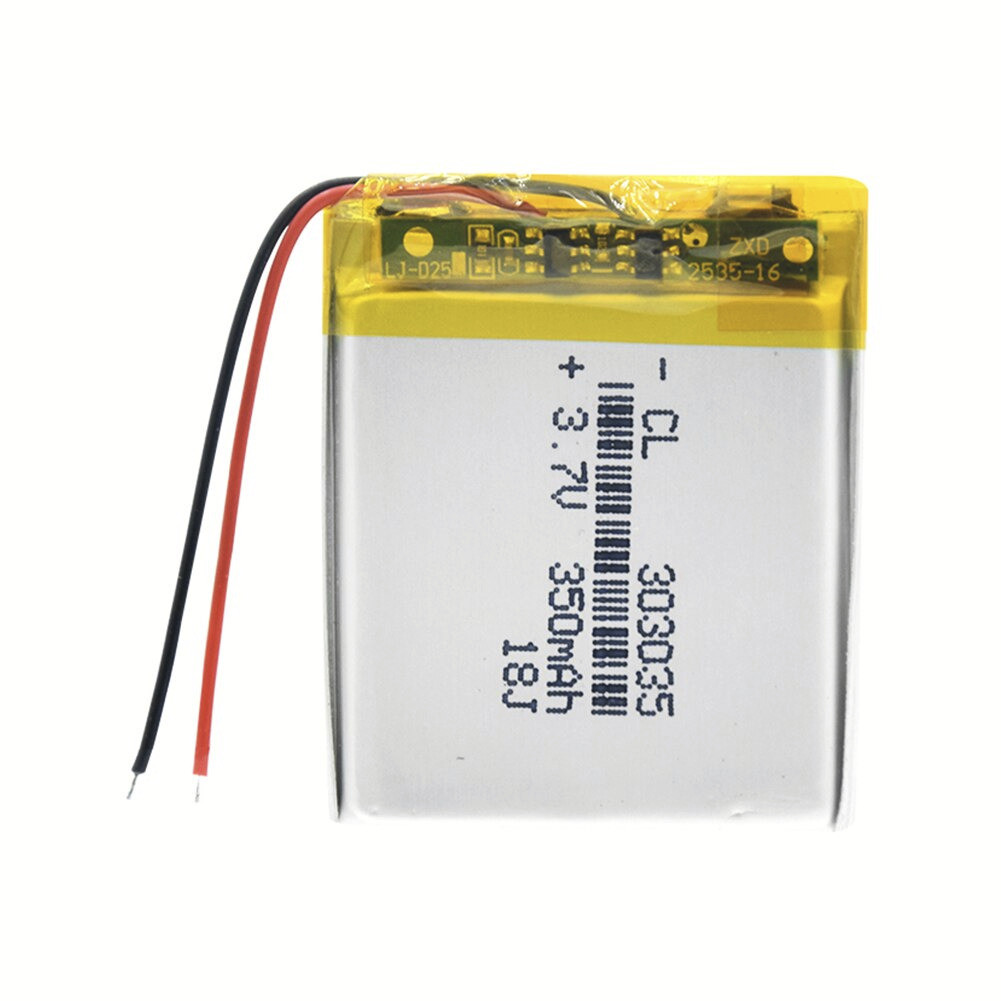 Li-Pol baterie 350mAh, 3.7V, 303035